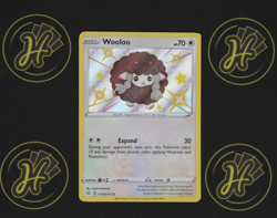 Wooloo SV103/SV122 Shining Fates Baby Shiny Pokemon Trading Card NM - Image 1