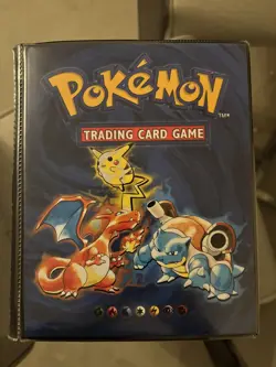 Pokemon Original Trading Card Binder 1999 WOTC - Cards Included - Image 1