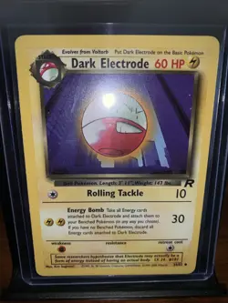 Pokemon Dark Electrode TCG Card 34/82 Lightly Played Condition - Image 1