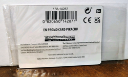 POKEMON PIKACHU 028/078 HOLO RARE POKEMON GO STORE PROMO CARD SEALED - Image 2