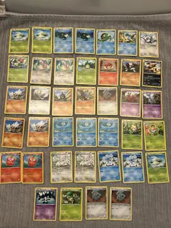 Pokemon Black & White Era Emerging Powers Pokemon Card Lot - NM-LP 2011 Set - Image 1