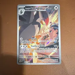 Pokemon Larry's Staraptor 249/217 Full Art Holo ASC Stage 2 HP 150 TCG Card - Image 1