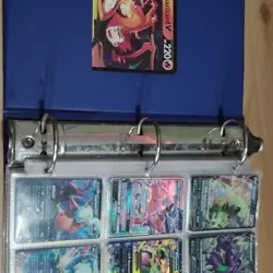 Pokemon TCG Binder Lot Charizard V Pikachu Mewtwo 500+ plus cards - Image 1
