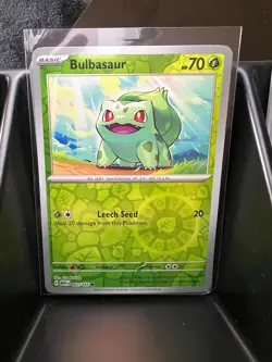 Bulbasaur - (Cosmos Holo) (Costco Exclusive) 001/165 Miscellaneous Cards &... - Image 1