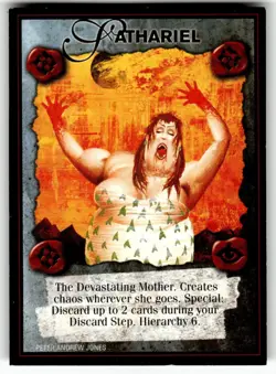 1995 Kult Reality is a Lie! Trading card game - Sathariel - Image 1