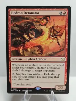 Hedron Detonator Commander: March of the Machine Regular - Image 1