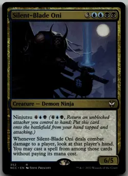Silent-Blade Oni R Commander: Streets of New Capenna 352 NM - Image 1