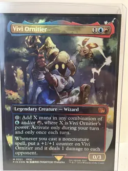 Vivi Ornitier (Borderless) - Final Fantasy 0321 MTG - Image 2