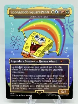 SpongeBob SquarePants - Jodah, the Unifier Secret Lair Drop MTG NM 1932 - Image 1