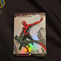 MTG Heroic intervention Mythic rare Spiderman universes beyond FOIL - Image 1