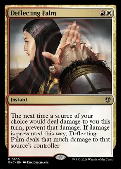 MTG Deflecting Palm ** Murders at Karlov Manor Commander ** English - Image 1