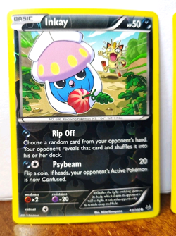 INKAY 41/108 & MEOWTH 67/108 REVERSE HOLOS ROARING SKIES THE GREAT BERRY HEIST - Image 2