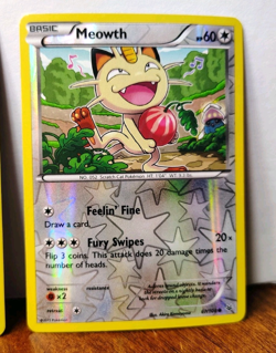 INKAY 41/108 & MEOWTH 67/108 REVERSE HOLOS ROARING SKIES THE GREAT BERRY HEIST - Image 3