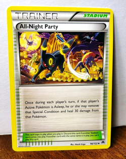POKEMON ALL-NIGHT PARTY 96/122 BREAKPOINT LP UMBREON - Image 1