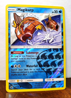 POKEMON MAGIKARP 17/111 REVERSE HOLO CRIMSON INVASION LP - Image 1