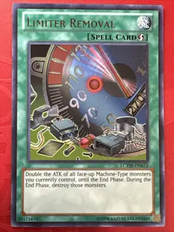Limiter Removal - LP - LCYW-EN172 - Unlimited - Ultra Rare - Yu-Gi-Oh! TCG - Image 1