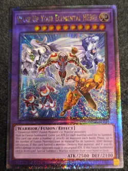 Yu-Gi-Oh! Wake Up Your Elemental Hero MP24-EN018 Quarter Century Rare NM - Image 1