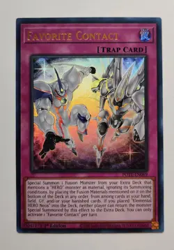 Favorite Contact POTE-EN069 Power of the Elements 1st Edition Yu-Gi-Oh! LP - Image 1