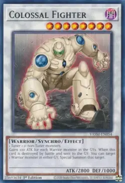Yugioh! Colossal Fighter - VASM-EN054 - Rare - 1st Edition Near Mint, English - Image 1