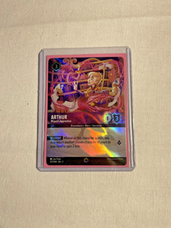 Arthur - Wizard's Apprentice #207 Disney Lorcana Holo Foil TCG Near Mint NM - Image 2