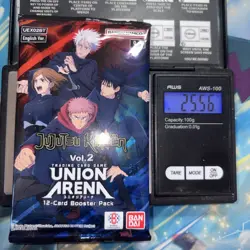 Heavy 25.56g Union Arena Sealed Jujutsu Kaisen Vol. 2 Booster Pack - Image 1