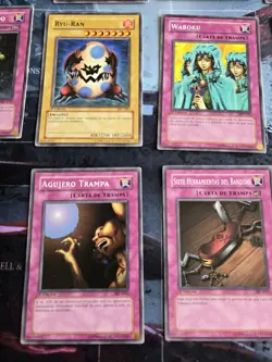 Yugioh Pegasus Deck 1st Edition SPANISH Ryu-Ran & Spell/Trap 11 Card Lot LP - Image 5