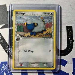 Pokemon TCG English Card ex Dragon Frontiers Mareep 54/101 Reverse Holo - Image 1