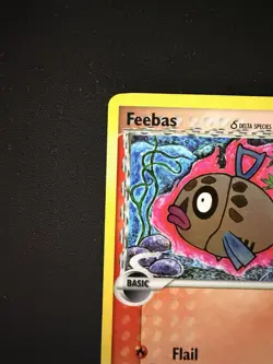Pokemon TCG Feebas Delta Reverse Holo Stamped Card 49/101 Dragon Frontiers - Image 2