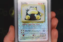 Snorlax 64/110 Legendary Collection Reverse Holo Rare Pokemon Card MINT PSA 9 - Image 3