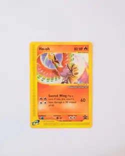 Ho-oh #52 Black Star Promo Pokemon Center NY Stamped Card - Image 3