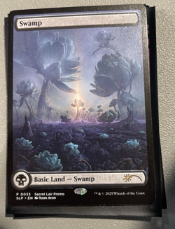 Magic MTG MagicCon Las Vegas 2025 Swamp 0033 lotus Promo card Non Foil John Avon - Image 1