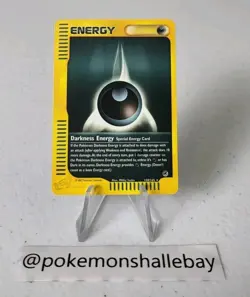 Darkness Energy 158/165 - Expedition Base Set *NM* Rare Pokemon Card - Image 1