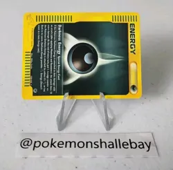 Darkness Energy 158/165 - Expedition Base Set *NM* Rare Pokemon Card - Image 2