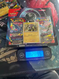 Pokemon TCG Mega Evolution & Phantasmal Flames Game Card - Raikou Card Coin - Image 3