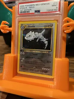 Pokemon TCG Steelix Neo Genesis 1st Edition Holo Rare Card PSA 9 - Super Clean - Image 2
