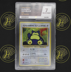 Hungry Snorlax No. 143 CD Promo 1998 Japanese Pokemon TCG Card NEAR MINT ACE 7 - Image 1