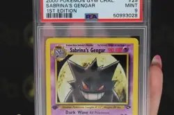 Sabrina’s Gengar 29/132 Gym Challenge 1st Edition Pokemon Card MINT PSA 9 - Image 3