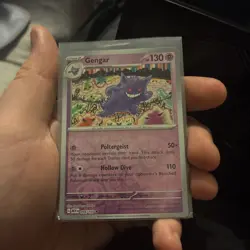 Pokemon Gengar TCG Scarlet & Violet 151 Card 094/165 Reverse Holo NM - Image 1