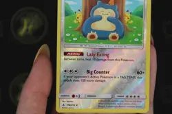 Snorlax 158/214 Unbroken Bonds 2019 Reverse Holo Rare Pokemon Trading Card NM - Image 3