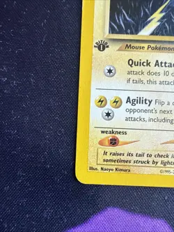 Pokemon Pikachu TCG Neo Genesis 1st Edition Card 70/111 LP/MP - Image 5