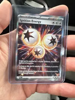 Pokemon Ignition Energy Ultra Rare Holo Me02 Phantasmal Flames 124/094 Card - Image 1
