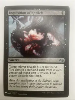 1x Inquisition of Kozilek NM ,English Mystery Booster MTG Magic The Gathering - Image 1