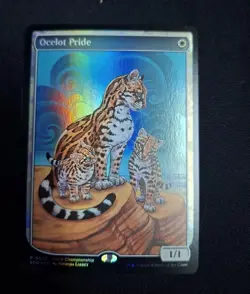 Ocelot Pride MTG Full Art Championship Promo - Image 1