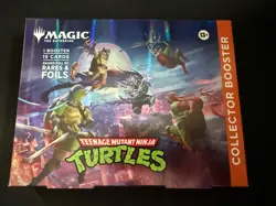 MTG Teenage Mutant Ninja Turtles Collector Booster Pack Magic The Gathering - Image 1