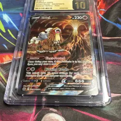 Pokemon Entei V GG36/GG70 Crown Zenith Galarian Gallery Holo CGC 10 2023 - Image 3