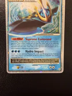 Empoleon LV.X 120/130 Diamond and Pearl Holo Pokemon 2007 TCG LP With Swirl🌀 - Image 3