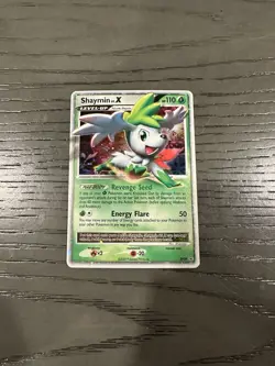 Pokemon TCG Shaymin LV. X Diamond and Pearl Promos Holo 2009 Nm - Image 2