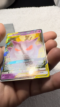 Pokemon Gengar & Mimikyu GX 53/181 Team Up Ultra Rare Holo HP240 English TCG - Image 2