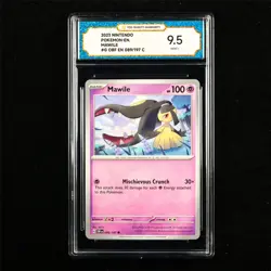 TQG 9.5 MINT+ 2023 Pokemon ENG Mawile 089/197 C - Image 1