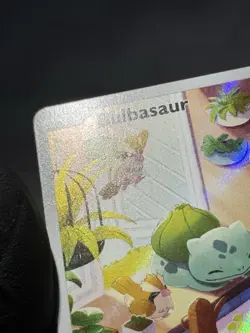 Pokemon TCG Bulbasaur Stellar Crown Illustration - Image 3